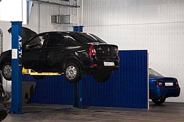 автомобиль в автосервисе